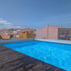 1BDR Modern Peniche Stay with Pool by LovelyStay