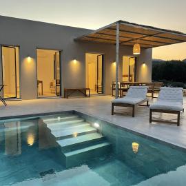 Petritou Villa with Panoramic Sea View and Private Infinity Pool