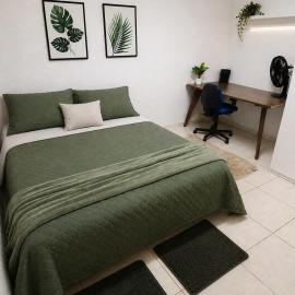 Quarto de Casal com TV e ventilador- Pousada da Juh