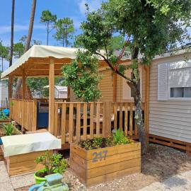 Lacanau Océan Mobile Home Camping Les Jardins du Littoral