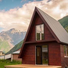 Kazbegi mountain station