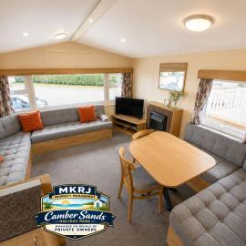 MKRJ COMFORT Parkdean Camber Sands Sleeps 8 - Pet Friendly - lbl5, Hotel in Camber