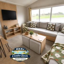 MKRJ LUXURY Parkdean Camber Sands - Partking Sleeps 8 - Pet Friendly - sp37, hotel in Camber