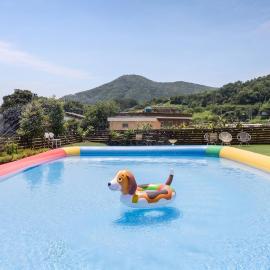 Namhae Dangdangi Dog Pension Blue