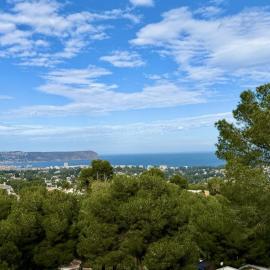 Villa en Javea con vistas al mar