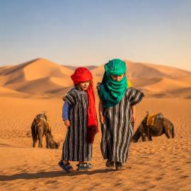 camp in merzouga luxury
