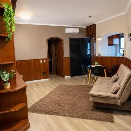 Flat em Hotel com Estacionamento Grátis e Piscina