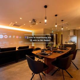 Open記念セール!! AXIS STAY asahikawa36 旭川街中に佇むLuxury Stay