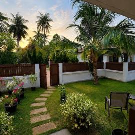 Private Garden House, 1 Min to Lipa Noi Beach