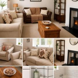Beautiful village home near Stamford and Burghley, hotelli kohteessa Barnack