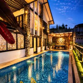 Villa W-5 Villa Private Pool Lembang, Bandung