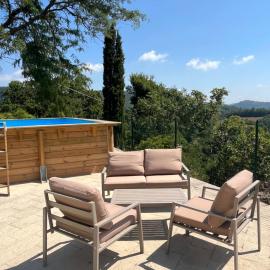 Podere la terrazza-Trilocale con piscina