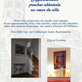 이수아르에 위치한 호텔 Appartements cosy proches abbatiale au cœur d'Issoire