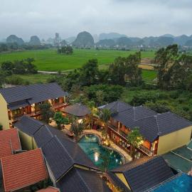 Tam Coc Green Vibes Retreat, hotel en Văn Lâm