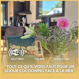 Chalet Ty Jeanne Marie Vue Mer Locquirec, hotell i Locquirec