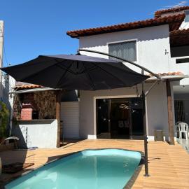 Casa Praia Ipitanga 5 quartos Piscina e churrasqueira