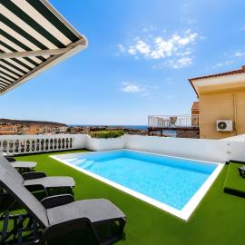Villa Bella Vista - 4 Bedrooms, Private Pool, Ocean View, hotel en Mogán