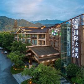 青源国际大酒店 Dujiangyan Qingyuan International Hotel, hotel en Dujiangyan