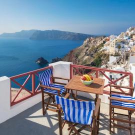 Very welcoming and cozy villa in Santorini