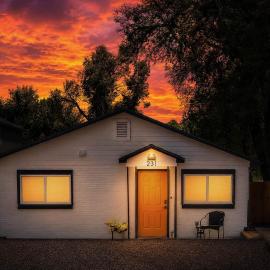 Charming Mountain-View Home with Private Garden
