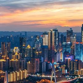 TheMove River View Hotel -Chongqing Jiefangbei Hongyadong Branch, hotel u gradu Čongcing