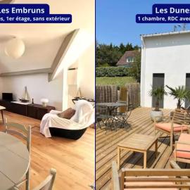 Les Dunes, 2 pers et Les Embruns, 4pers, ξενοδοχείο σε Bréhal