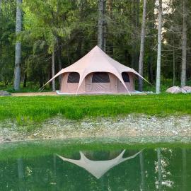 Haapsi में, होटल Glamping Tent Tammemäe