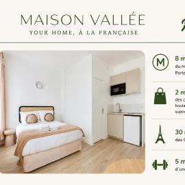 Maison Vallée, Your Home à la Française - Appart' aux portes de Paris, hotel v destinácii Malakoff