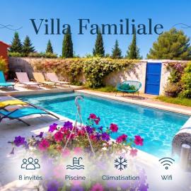 Villa Familiale, Montpellier, Piscine, Parking, 15min Plages, hotel em Lavérune
