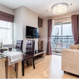 Central jakarta mall connected thamrin city best location 2 bedroom flat with balcony spacious comfortable full furnished