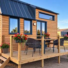 Tiny house à la ferme - déconnexion totale