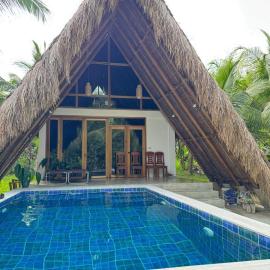 you're looking for tranquility and surfing come
