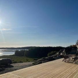 Seaside panorama Villa with JETLESS hot tub, hotel in Göteborg