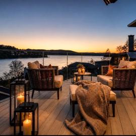 Luxury "Villa Bergen" Private Pool, Gym, Sauna, Hot Tub, 10 Minutes from City Centre, хотел в Берген