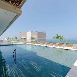 Apartamento Frente al Mar con Balcón