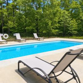 Secluded Pool Hot Tub Starlink EV Charger
