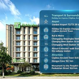 Holiday Inn Express Chongqing Ciqikou Ancient Town by IHG, hotell sihtkohas Chongqing