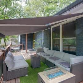 Fire Pit & Grill! Wooded Durham Retreat