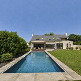 Maison moderne pour 7 avec piscine chauffée