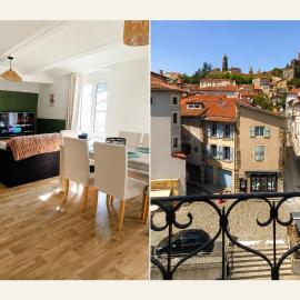 Appartement T3 cosy vue sur monuments
