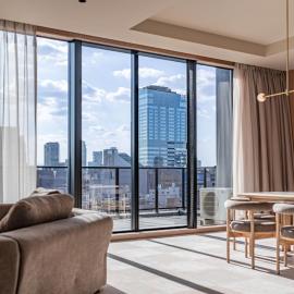 Apartment Hotel 11 Shinsaibashi 9, hotelli Osakassa