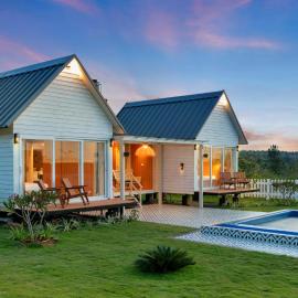 SaffronStays Cedar & Sky, hotel in Talai