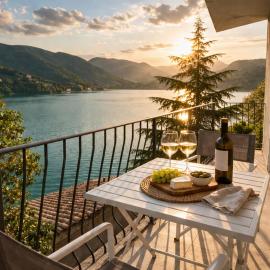 Letizia Lake House by Letizia Collection- intera casa con panorama mozzafiato