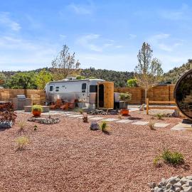 The Airstream 1 at The Fields in East Zion