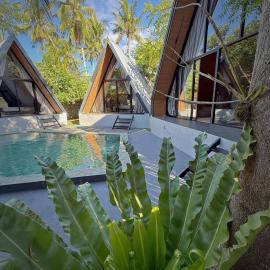Tres Villa Panglao - 450 sqm private yard with pool and Solar System