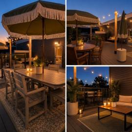 The Aerie 15 Rooftop Patio 2BR Downtown