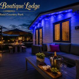 Pebble Boutique Lodge- Milford on Sea note NO HOT TUB AT LODGE