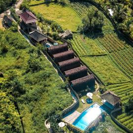 Villa Lumbung Sidemen, hotelli kohteessa Sidemen