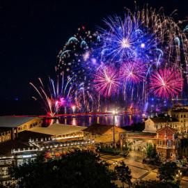 Kings India Fireworks View - Sunset Town