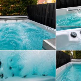 Le Petit Château de Harzé - Spa de nage chauffé toute l'année